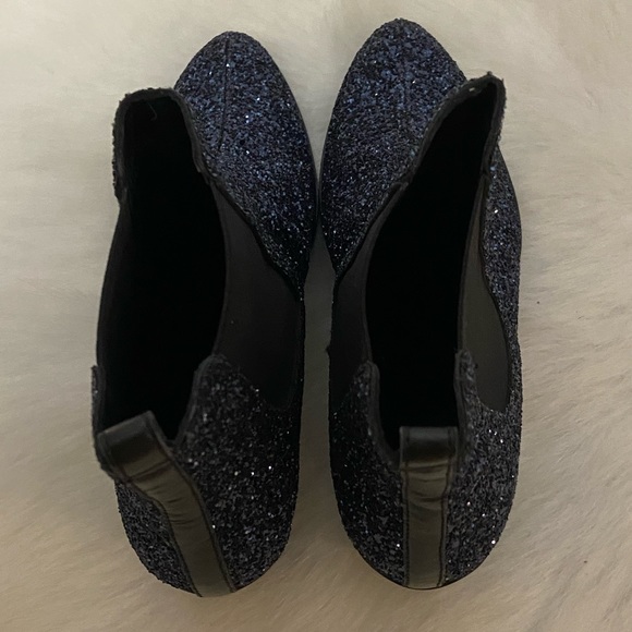 J. Crew Glitter Chelsea Boots, Size 7 - Picture 8 of 10